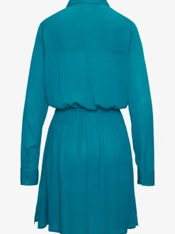 Robe de plage robe-chemisier tendance