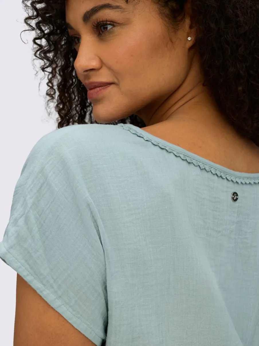 Robe d'été encolure en v affinante