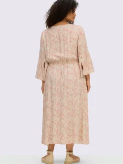 Robe d'été manches trompette 3/4