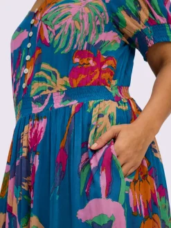 Robe d'été motif coloré