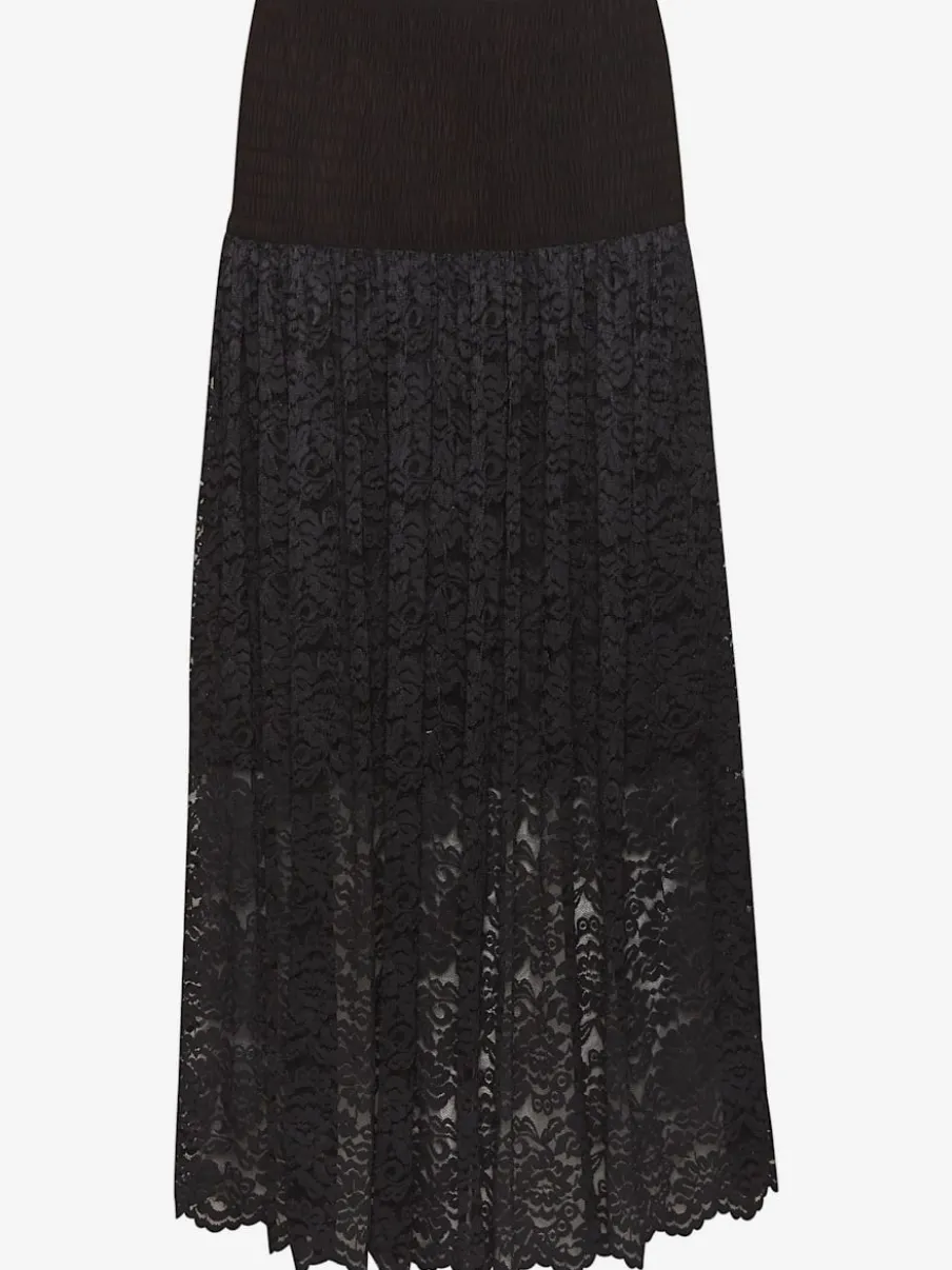 Robe 2 en 1 avec bandeau et jupe longue en dentelle