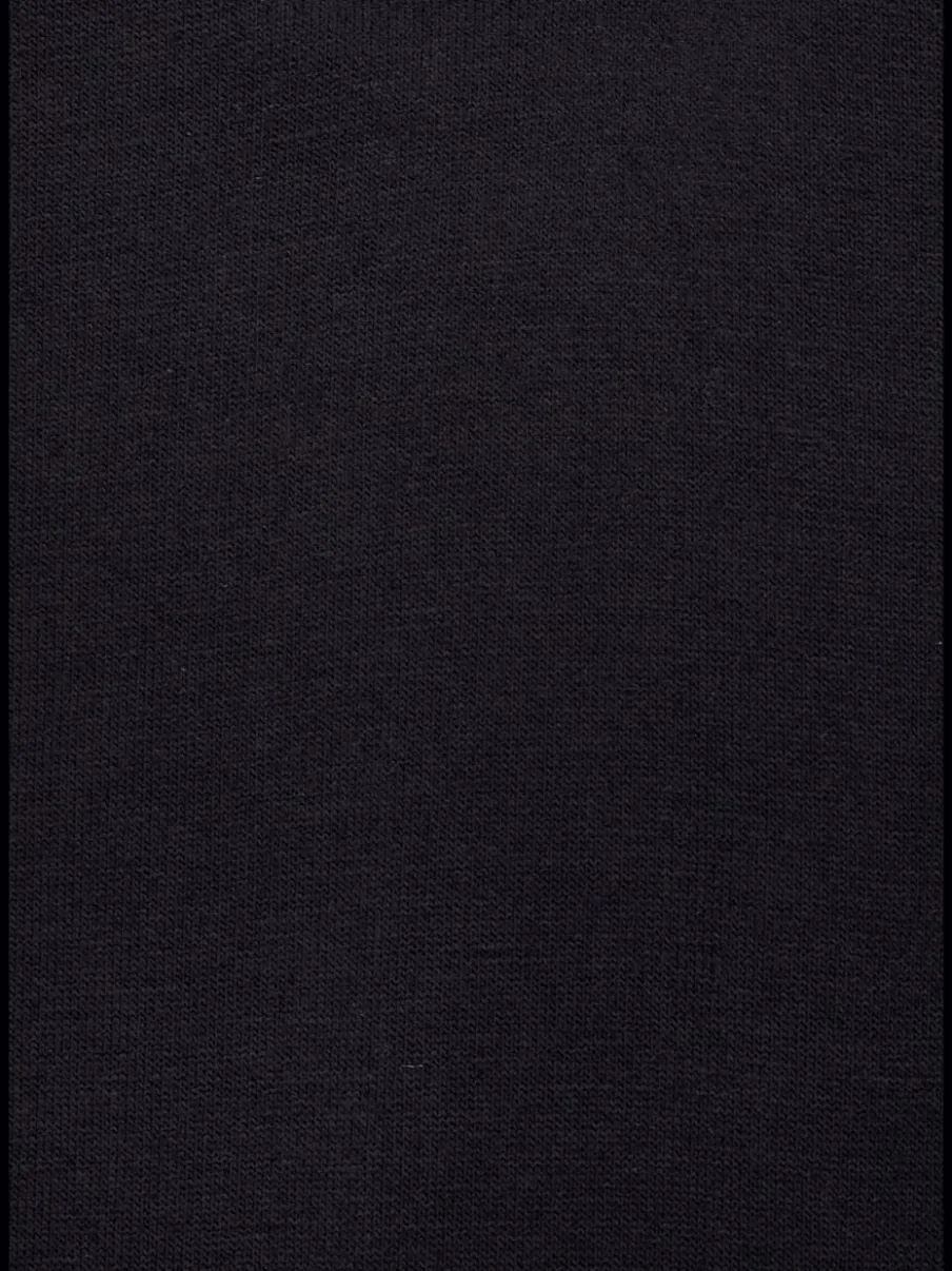 Robe en jersey avec col zippé et manches 3/4 à ceinture élastique