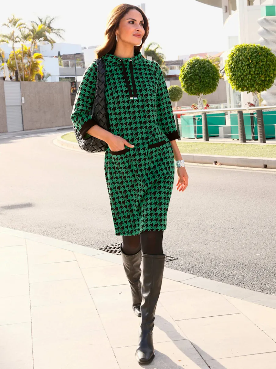 Robe en jersey coupe affinante