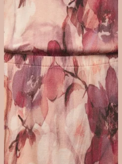 Robe en jersey encolure ronde estivale