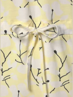 Robe en jersey à encolure ronde avec motif floral