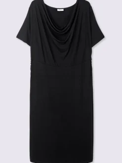 Robe en jersey mancherons