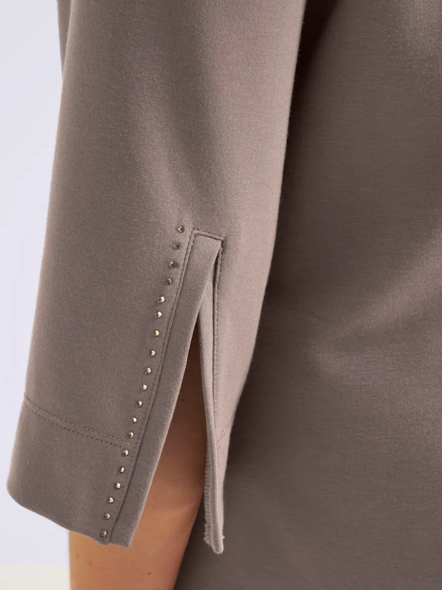 Robe en jersey qualité interlock indéformable