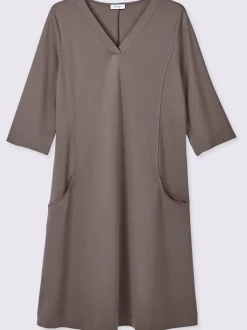 Robe en jersey qualité interlock indéformable