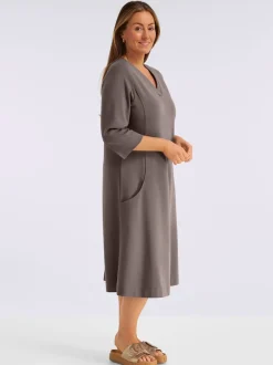 Robe en jersey qualité interlock indéformable