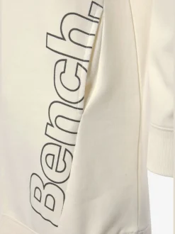 Robe en sweat à col rond avec poches et grand logo