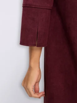 Robe en synthétique toucher velouté