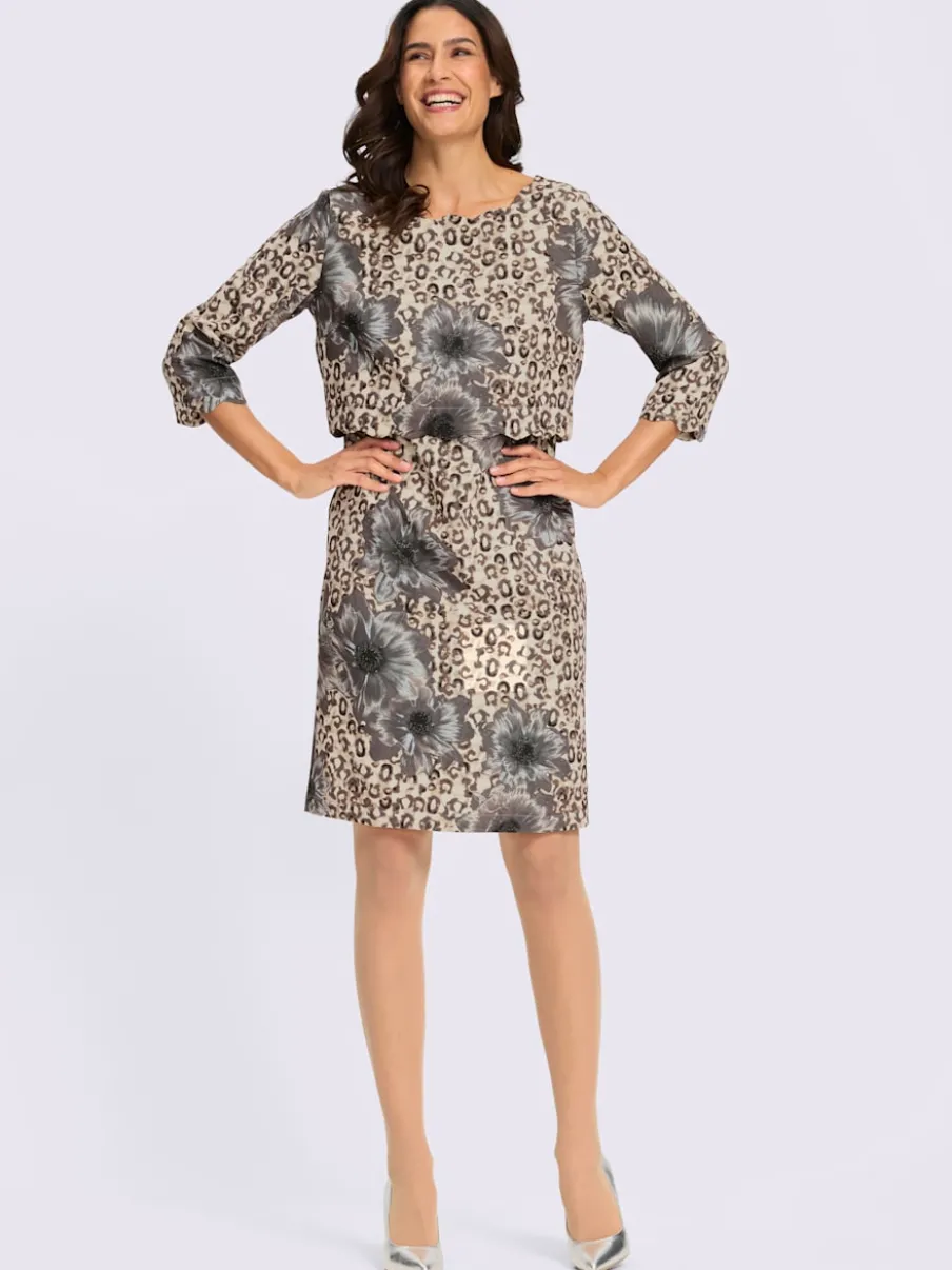Robe fourreau aspect 2 en 1