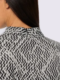 Robe imprimée superbe motif graphique