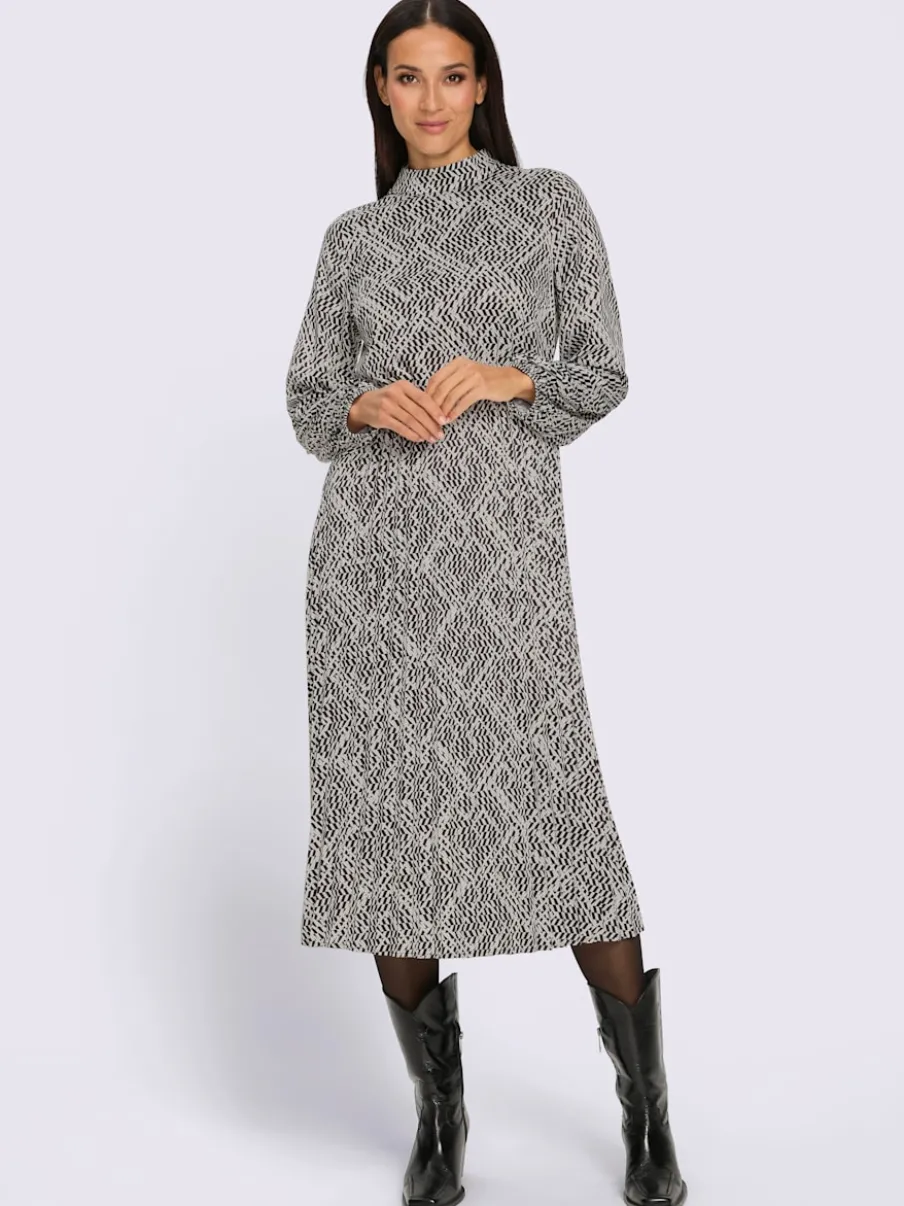 Robe imprimée superbe motif graphique