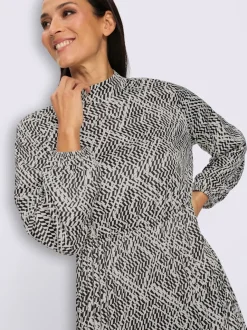 Robe imprimée superbe motif graphique