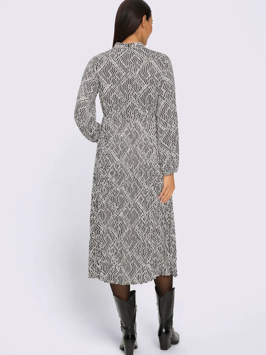 Robe imprimée superbe motif graphique