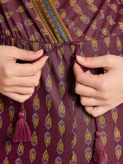 Robe imprimée viscose
