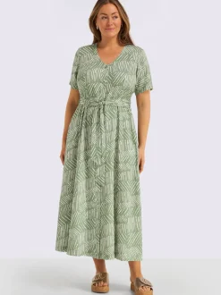 Robe longue pure viscose