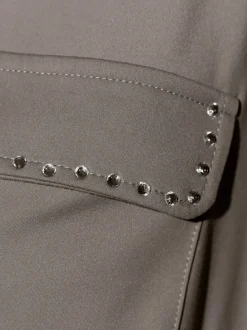 Robe polo à manches 3/4 avec poches et glissière