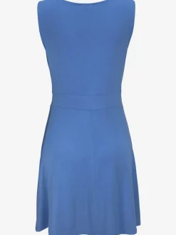 Robe portefeuille en jersey à encolure cache-cœur fluide