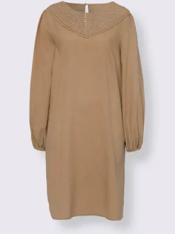 Robe évasée qualité tissée