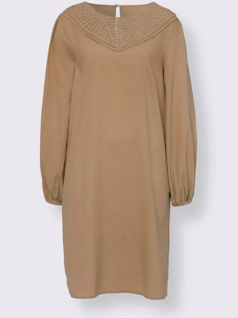 Robe évasée qualité tissée