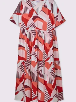 Robe évasée viscose