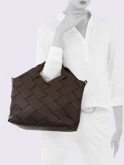 Sac aspect tressé élégant