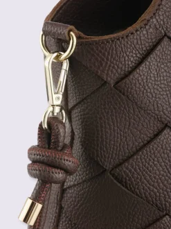 Sac aspect tressé élégant