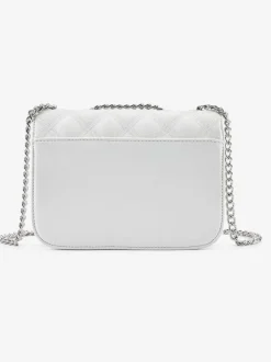 Sac en bandoulière petit sac avec élégante anse à chaîne couleur argent