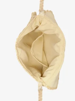 Sac en bandoulière sac à main estival en matière légère avec petite poche intérieure