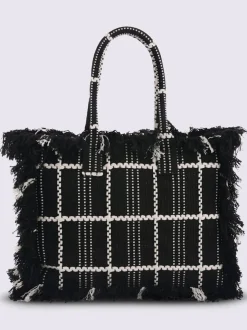 Sac motif à carreaux