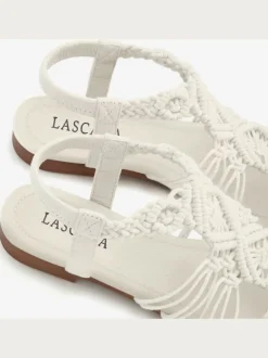 Sandales avec brides élastiques pour faciliter l'enfilage