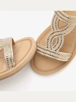 Sandales brides élastiques pour un confort optimal