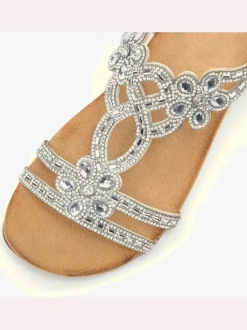 Sandales brides élastiques pour un confort optimal