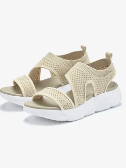 Sandales chaussures en textile, chaussures en tissu – légères et aérées – idéales pour l'été