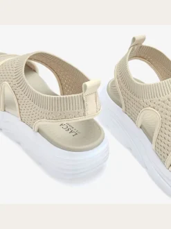 Sandales chaussures en textile, chaussures en tissu – légères et aérées – idéales pour l'été