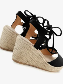 Sandales compensées talon confortable