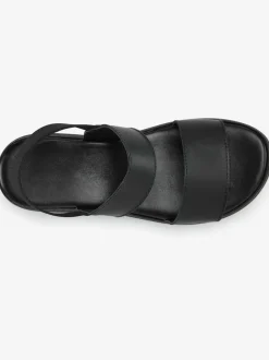 Sandales élégantes en cuir de qualité avec semelle chunky tendance