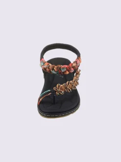 Sandales matière textile agréable à porter