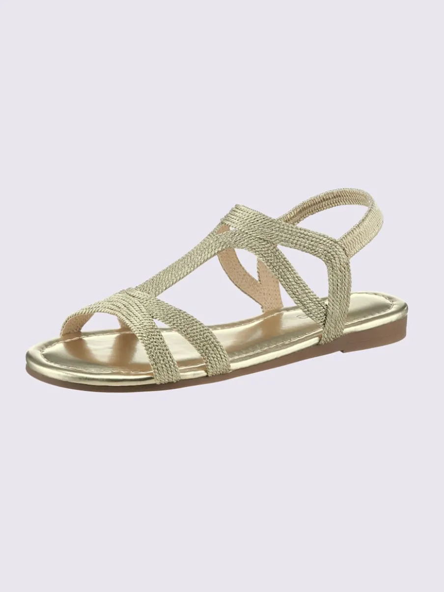 Sandales matière textile agréable à porter