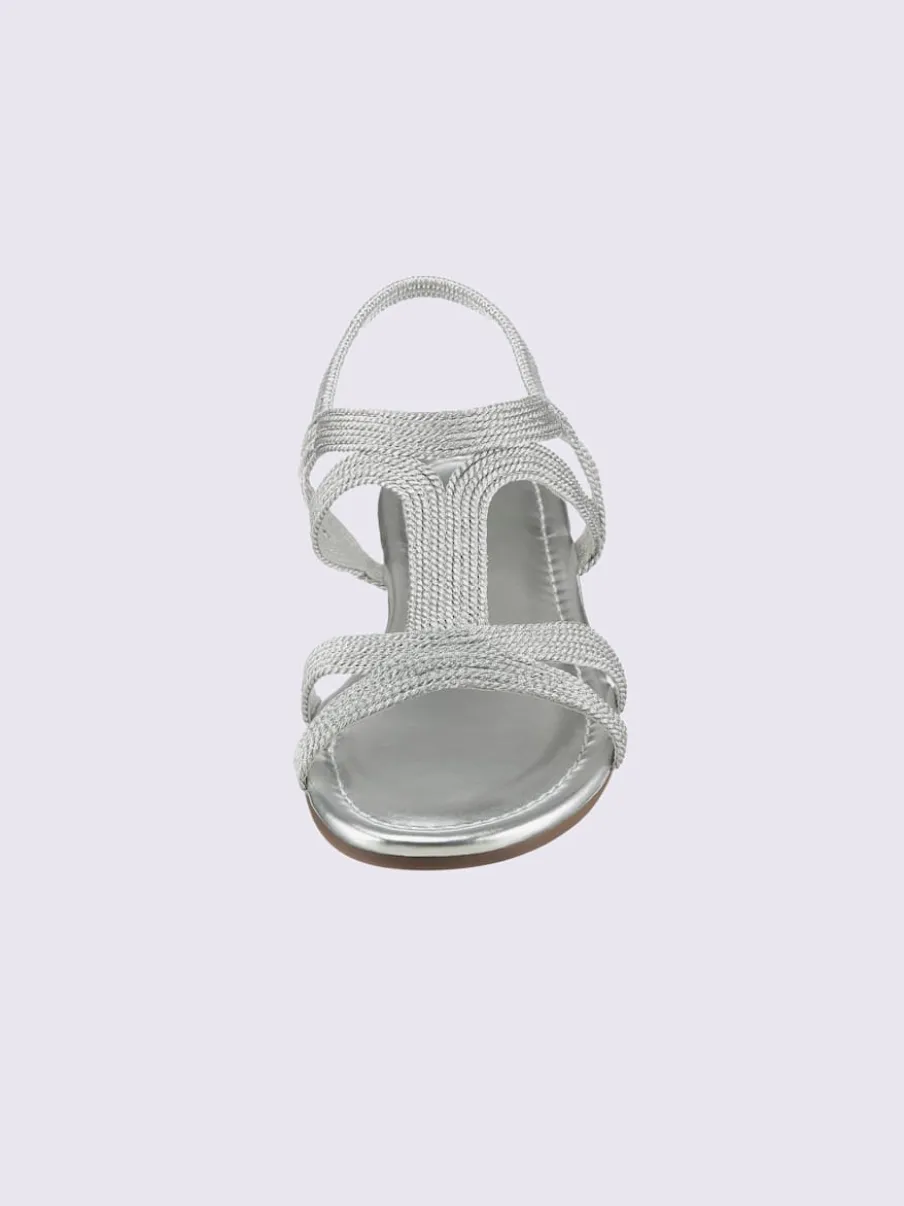 Sandales matière textile agréable à porter