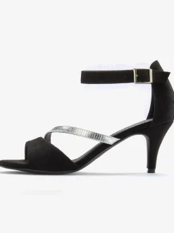 Sandales style féminin élégant, inspiré du talon kitten heel
