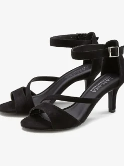 Sandales style féminin élégant, inspiré du talon kitten heel