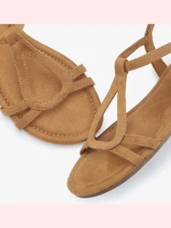 Sandales synthétique velours doux et souple