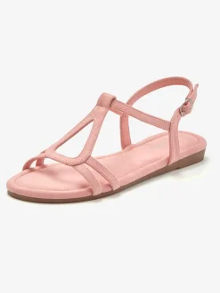 Sandales synthétique velours doux et souple