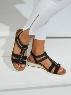 Sandales talon confortable