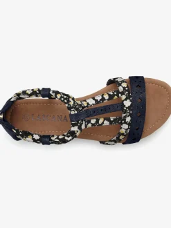 Sandales talon légèrement compensé et très confortable