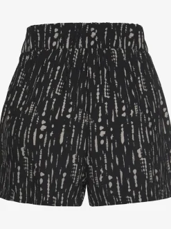 Short avec imprimé intégral ceinture à nouer et poches