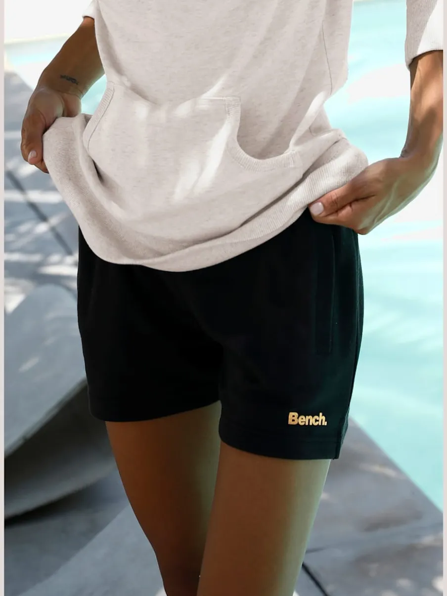 Short décontracté en interlock avec ceinture élastique et cordon